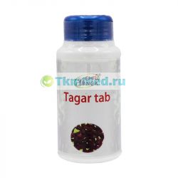 Натуральное снотворное Тагар (Tagar) Shri Ganga Шри Ганга 120 таб