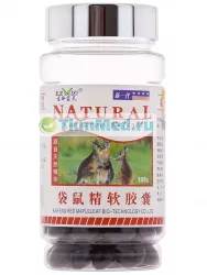 «ЭКСТРАКТ СЕМЕНИ КЕНГУРУ» ДЛЯ МУЖСКОЙ СИЛЫ  (KANGAROO REFINED) NATURAL  100КАП Х 500МГ